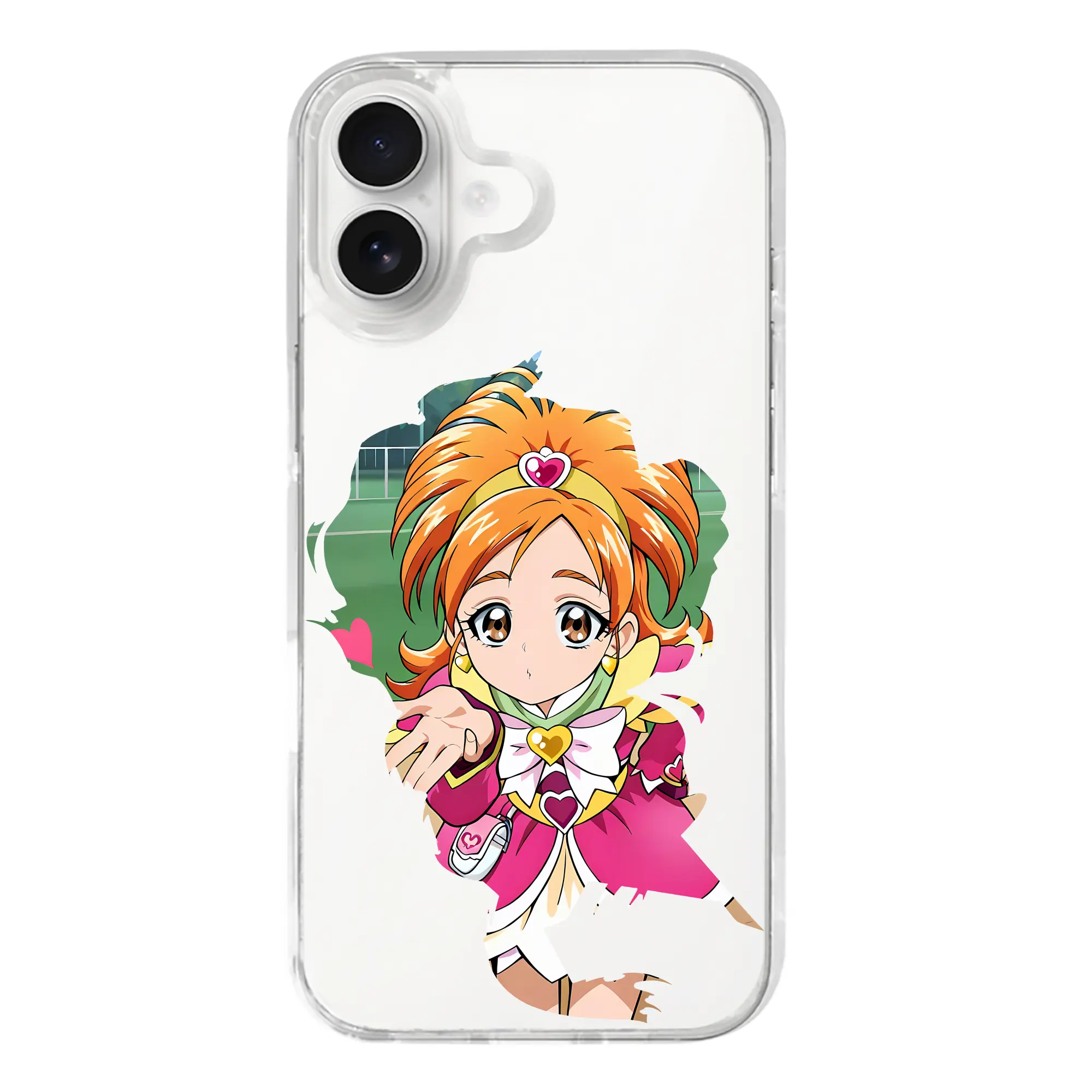 プリキュア グッズ,美墨なぎさ - iPhone 17シリーズ 透明スマホケース – 薄型・耐衝撃・精密フィット保護カバー